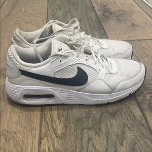 Nike White and Black AirMax SC Women's Sneakers